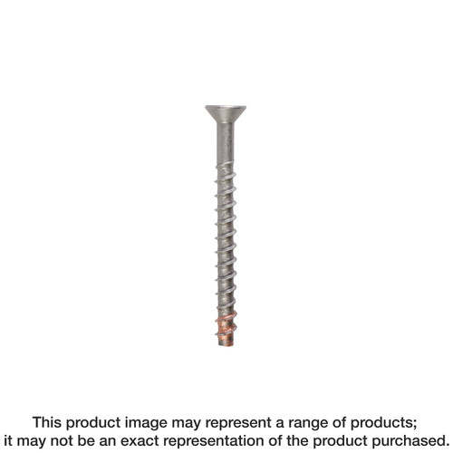 Simpson Strong-Tie THD37400CS6SS Titen HD® 3/8 in. x 4 in. Type 316 SS Countersunk Head Heavy-Duty Screw Anchor (25-Qty)