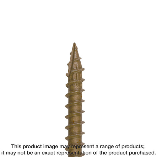 Simpson Strong-Tie SDWS16212Q Strong-Drive® SDWS™ FRAMING Screw — 0.160 in. x 2-1/2 in. T25, Quik Guard®, Tan (1000-Qty)
