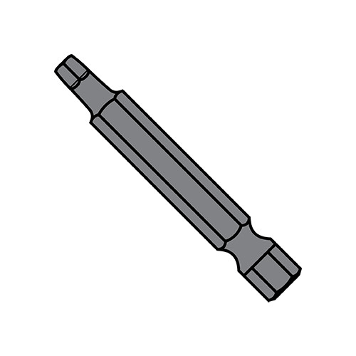1X3X1/4 Square Recess Power Bit (Pack Qty 100) BC-29-058
