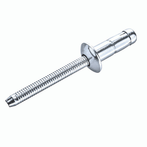 1/4" .189-.268 Goebel/PREMIUM Blind Rivet Domed Head Stainless Steel-Stainless Steel (Pack Qty 2500) IBI-84-PM