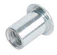 6-32 UNC; Grip Range: .010-.075 Goebel/GO-SERT Knurled 360° Swaging Series - Steel Stainless (Pack Qty 2500) FSI2-632-75