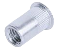 3/8-16 UNC; Grip Range: .027-.150 Goebel/GO-SERT Knurled 360° Swaging Series - Steel Aluminum  (Pack Qty 2500) LKA1-616-150
