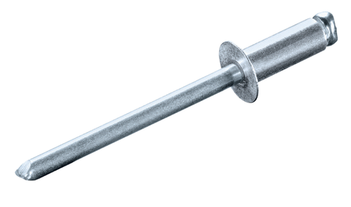 1/8" .251-.312  Goebel/Open End Blind Rivet Countersunk Steel-Steel  (Pack Qty 1000) SCS-45