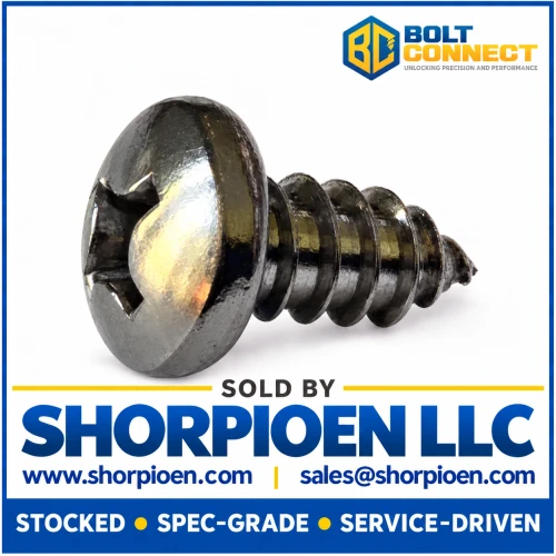 12-11X2 Phillips Pan Self Tapping Screw Type A Fully Threaded 18 8 Stainless Steel (Pack Qty 1,000) BC-1232APP188