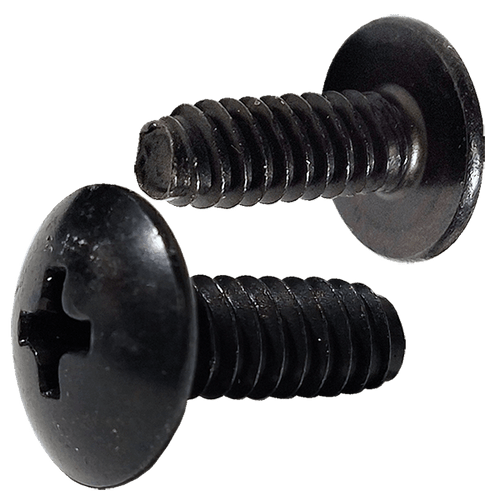 10-24X1/2  Phil Full Contour Truss Taptite Alternate Thrd Roll Screw Full Thd Black Ox Wax (Pack of 7000) BC-1008RPTB