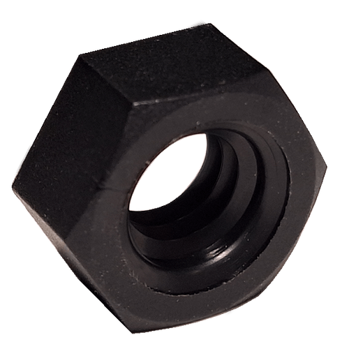 6-32  Hex Nut Nylon Black (Pack of 2500) BC-06NHNB