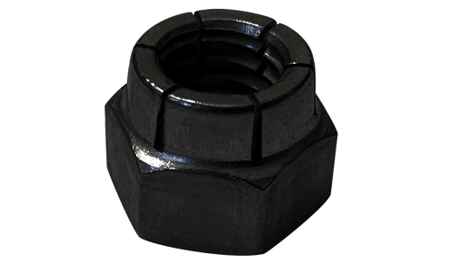 M10X1.5  Flex Type Hex Lock Nut Full Height Light Hex Black Oxide And Oil (Pack of 100) BC-M10NXLB