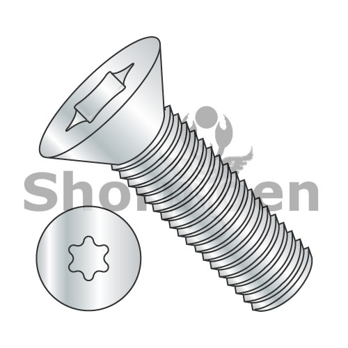 1/4-20X3 1/2  Phillips Flat Undercut Machine Screw Fully Threaded Zinc (Pack of 500) BC-1456MPU