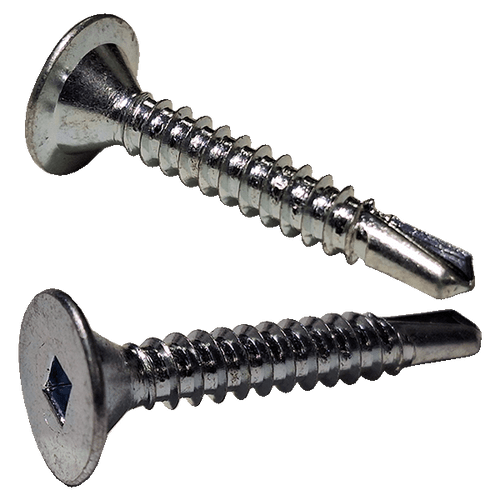 10-16X1  Square Wafer Head Full Thread Self Drilling Screw 410 Stainless Steel (Pack of 2500) BC-1016KWQF410