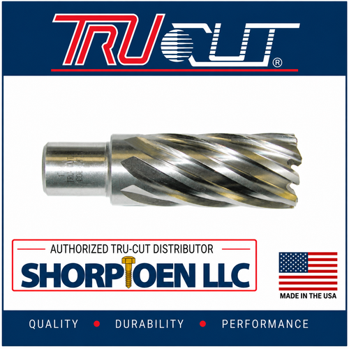 TRU-CUT ANNULAR CUTTER COBALT HSS 7/8X1 DEPTH (Pack of 1 pc) Part No. AN.8751