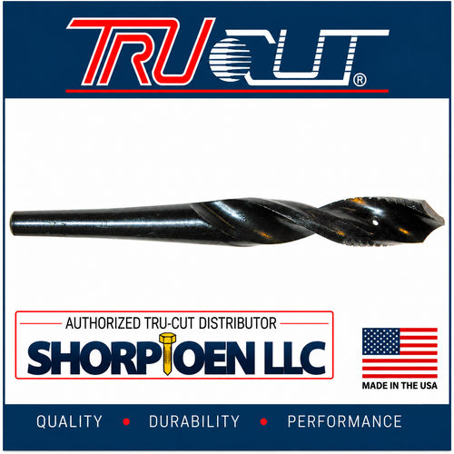 TRU-CUT FLEXIBIT FLEXIBLE BELLHANGER DRILL BIT THREAD FLUTE WOOD 3/16 SHANK 3/8X54 (Pack of 12) Part No. BF.37554