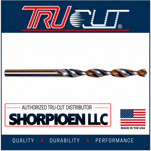 TRU-CUT BELLHANGER DRILL BIT STIFF SHANK CARBIDE TIP MASONRY 5/8X18 (Pack of 1 pc) Part No. BHC62518