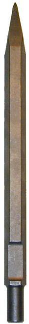 TRU-CUT MOIL BULL POINT CHISEL FORGED 1-1/8 HEX 15 (Pack of 1 pc) Part No. CM15DX
