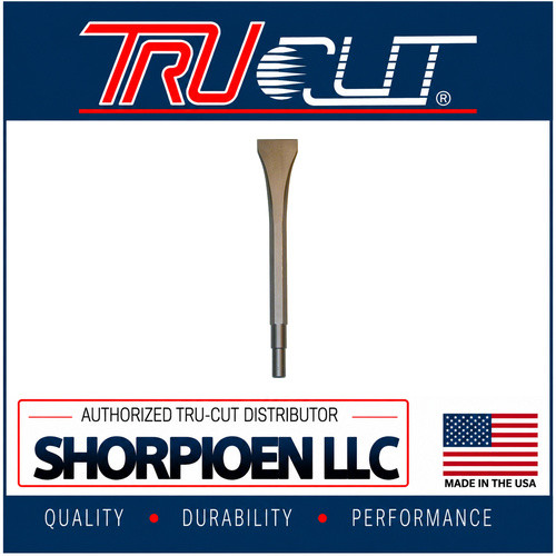TRU-CUT SCALING CHISEL FORGED SPLINE 2X12 (Pack of 1 pc) Part No. CS12