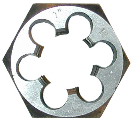 TRU-CUT HEX DIE 7/8-14 NF (Pack of 1 pc) Part No. DH.875X14