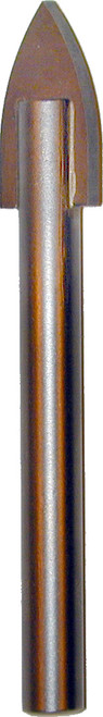 TRU-CUT GLASS AND TILE DRILL BIT SINGLE CARBIDE TIP 3/8  (Pack of 6)  Part No. GD.375