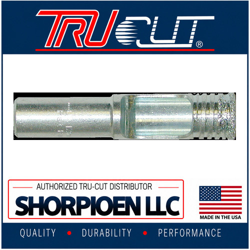 TRU-CUT GLASS AND TILE DRILL BIT DIAMOND DIAM-BIT 3/16 (Pack of 1 pc) Part No. GDD.187