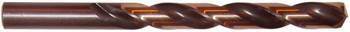 TRU-CUT JOBBER DRILL BIT HSS 135 SPLIT POINT BLACK AND GOLD METEORITE 15/32X5-3/4  (Pack of 6)  Part No. HDC.468