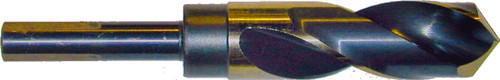 TRU-CUT SILVER AND DEMING DRILL BIT HSS BLACK AND GOLD METEORITE 1/2 SHANK 61/64X6 (Pack of 1 pc) Part No. SDBG.953