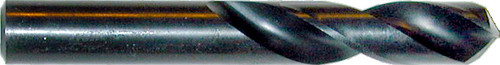 TRU-CUT SCREW MACHINE DRILL BIT WIRE SIZE HSS 135 SPLIT POINT BLACK OXIDE #3X2-3/8 .2130 DEC  (Pack of 12)  Part No. SM03