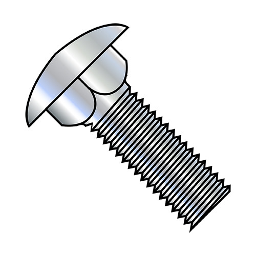 1/4-20X1 Carriage Bolt Fully Threaded Zinc (Pack Qty 1,500) BC-1416C