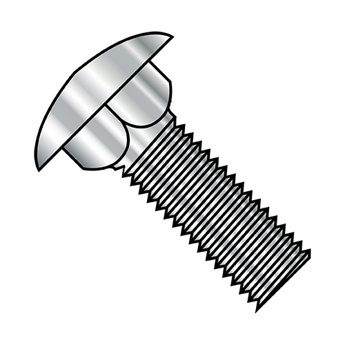 10-24X1 3/4 Carriage Bolt 18 8 Stainless Steel Fully Threaded (Pack Qty 1,000) BC-1028C188