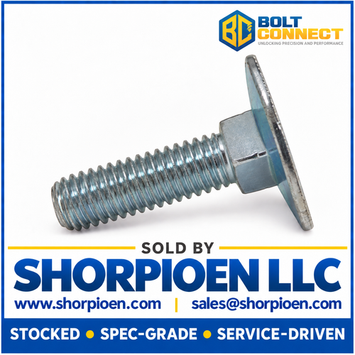 1/4-20X2 1/2 Elevator Bolt Zinc (Pack Qty 200) BC-1440BE