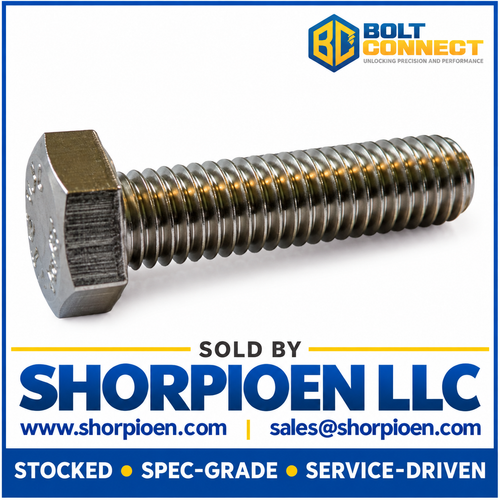 1/4-20X2 3/4 Hex Cap Screw 18-8 Stainless Steel (Pack Qty 100) BC-1444CH188