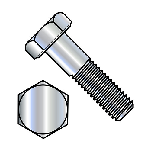 1-8X12 Hex Cap Screw Grade 2 Zinc (Pack Qty 10) BC-100192CH2