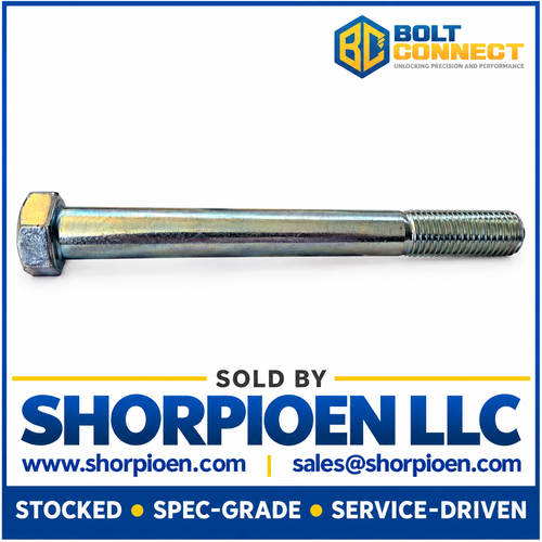 1/4-28X3/4 Hex Cap Screw Grade 2 Zinc (Pack Qty 2,700) BC-1512CH2