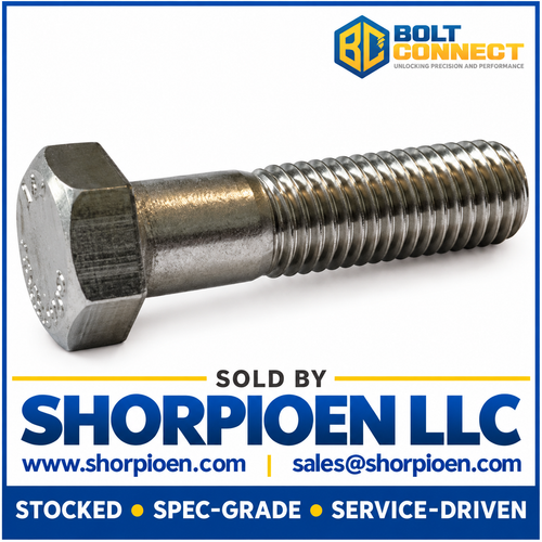 1/4-20X3 Hex Cap Screw 316 Stainless Steel (Pack Qty 100) BC-1448CH316