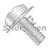 4-40X3/16 Phillips Pan Square Cone Sems Fully Threaded Zinc (Pack Qty 10,000) BC-0403CPP
