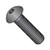 1/4-20X3/4 Coarse Thread Button Head Socket Cap Screw Plain (Pack Qty 100) BC-1412CSB