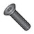 1/4-20X2 Coarse Thread Flat Socket Cap Screw Plain (Pack Qty 100) BC-1432CSFL