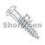 6-18X5/8 Slotted Round Full Body Wood Screw Zinc (Pack Qty 9,000) BC-0610DSR