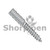 8-32X1 3/4 Hanger Bolt Full Thread Zinc (Pack Qty 5,000) BC-0828BH