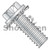 6-32X1/4 Phillips Indent Hex Washer External Sems Machine Screw Full Thread Zinc (Pack Qty 10,000) BC-0604EPW