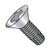 5/16-18X2 1/4 Phillips Flat Thread Cutting Screw Type F Fully Threaded Zinc (Pack Qty 700) BC-3136FPF