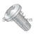 4-40X3/8 Phillips Pan Thread Cutting Screw Type F Fully Threaded Zinc (Pack Qty 10,000) BC-0406FPP