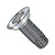 1/4-20X1 3/4 Phillips Flat Undercut Thread Cutting Screw Type F Fully Threaded Zinc (Pack Qty 1,500) BC-1428FPU