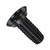 4-40X1/4 Phil Flat Undercut Thread Cutting Screw F Full Thread 18 8 Stainless Steel Black (Pack Qty 5,000) BC-0404FPU188B