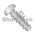 6-19X1/4#5HD PHILLIPS PAN HIGH LOW SCREW FULLY THREADED 410 STAINLESS STEEL (Pack Qty 10,000) BC-0604HPP410