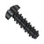 6-19X1 #5HD Phillips Pan High Low Screw Fully Threaded Black Zinc (Pack Qty 9,000) BC-0616HPPBZ