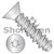 4-24X3/4 6 Lobe Flat High Low Screw Fully Threaded Zinc (Pack Qty 10,000) BC-0412HTF