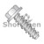 1/4-15-1 1/4 Unslotted Indented Hex Washer High Low Screw Fully Threaded 410 Stainless Steel (Pack Qty 1,000) BC-1420HW410