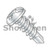 8-18X1 Combination(Slotted/Phil) Pan Self Drill Screw Full Thread Zinc/Bake (Pack Qty 6,000) BC-0816KCP