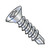 6-20X3/4 Phillips Flat Self Drilling Screw Full Thread Zinc (Pack Qty 10,000) BC-0612KPF
