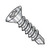 6-20X1/2 Phillips Flat Self Drilling Screw Full Thread 410 Stainless Steel (Pack Qty 5,000) BC-0608KPF410