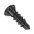 10-16X1 Phillips Oval Full Thread Self Drilling Screw Black Oxide and Oil (Pack Qty 5,000) BC-1016KPOB