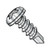 6-20X1 1/2 Phillips Pan Full Thread Self Drilling Screw 410 Stainless Steel (Pack Qty 4,000) BC-0624KPP410
